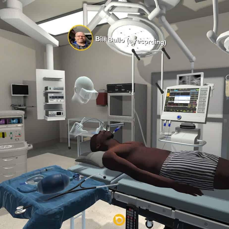 Virtual Airway Management Vr Medical Simulation Patient Simulator