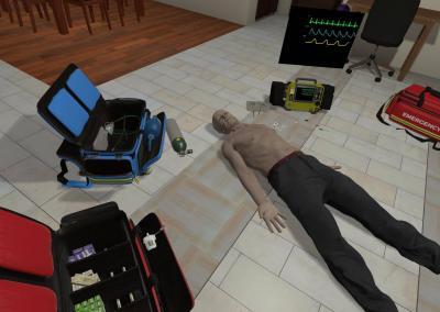 ems equipment for virtual simulation