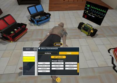 simulation manager for paramedic and ems simulation training