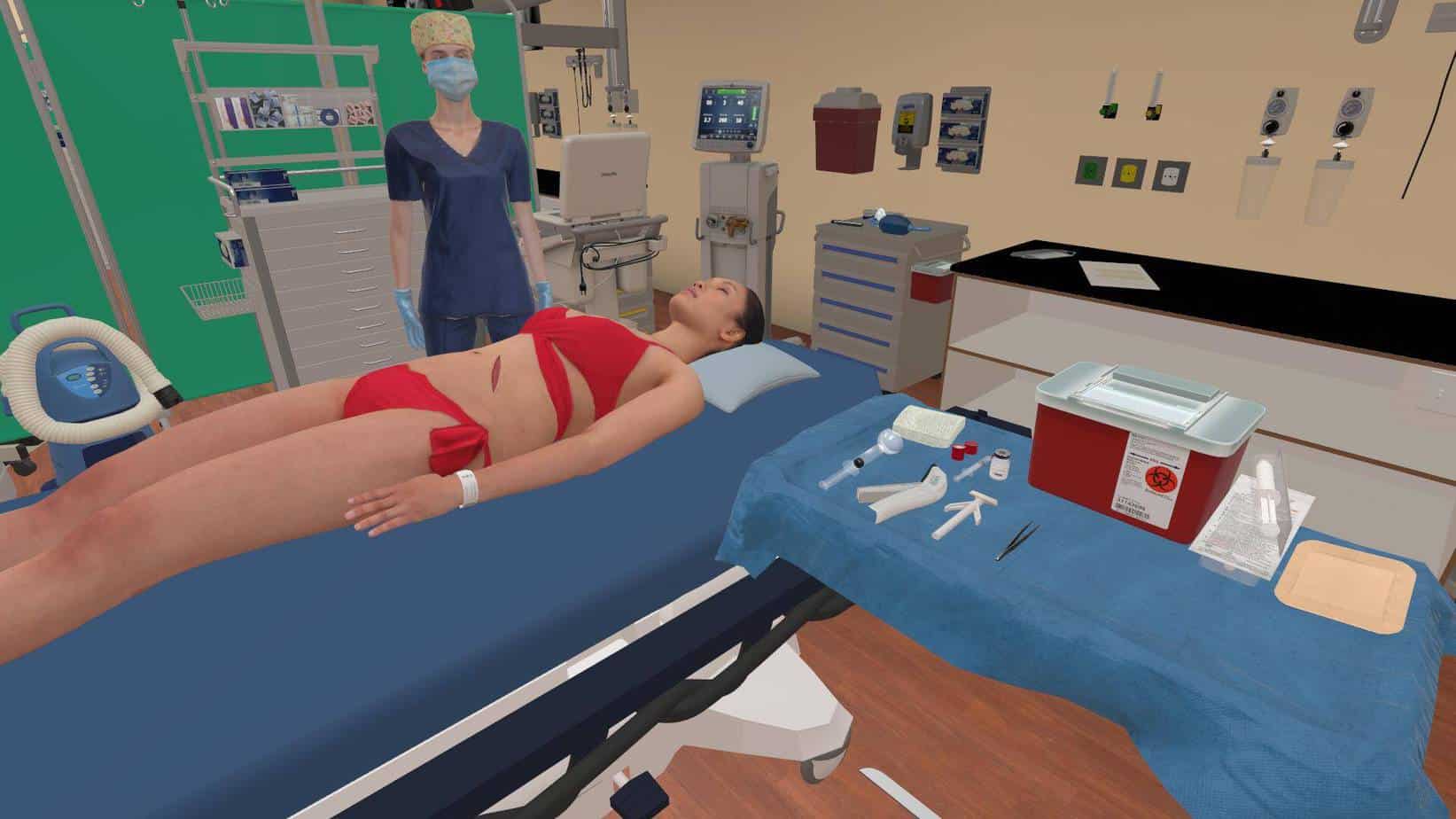 virtual infant pediatric simulation