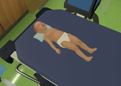 virtual infant pediatric simulation