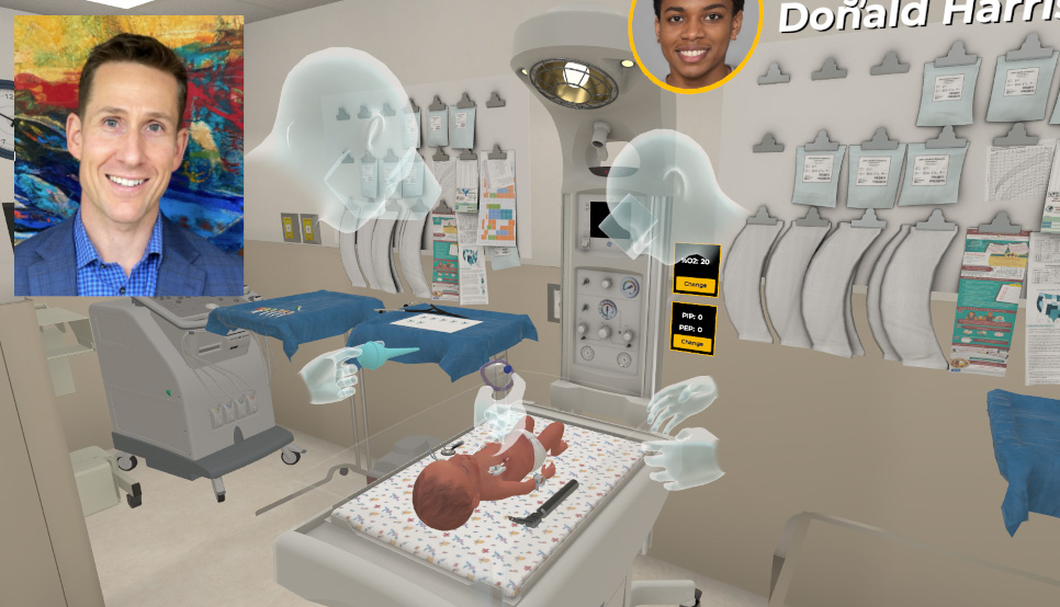 dr. ryan mcadams virtual neonatal simulation