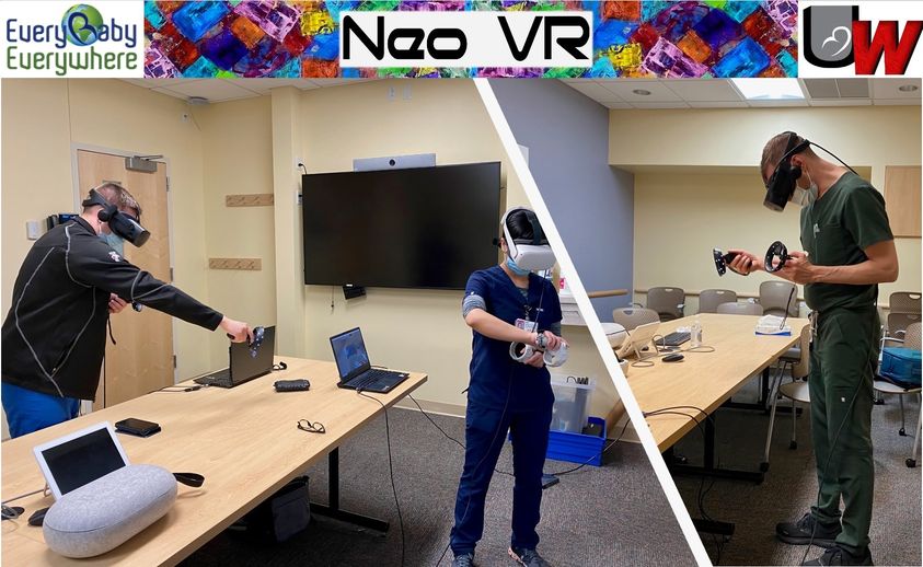 neonatal simulation in VR